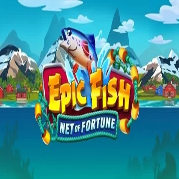 Epic Fish Net of Fortune logo – Slots by Quickspin at Stonevegas Casino