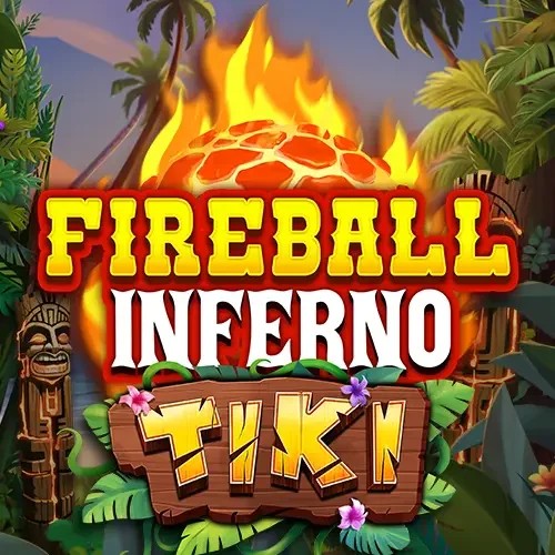 Fireball Inferno Tiki by NetEnt, showcased at stonevegass.es – game logo